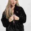 Puma Damen Übergangsjacke Faux Fur In Schwarz