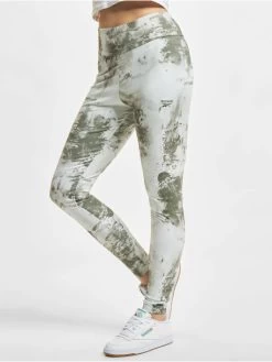 Reebok Damen Legging CL Cloud Splatter In Grün