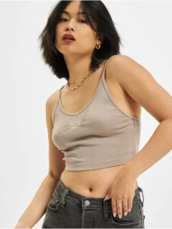 Reebok Damen Top Cl Wde Strappy In Grau