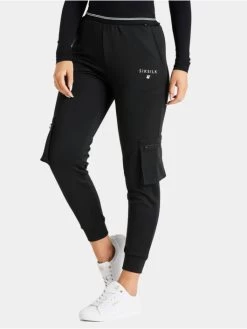 Damen Cargohose Supremacy In Schwarz