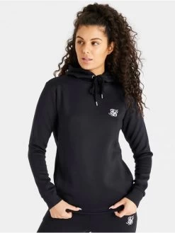 Damen Hoody Elettra Overhead In Schwarz