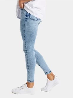 Damen Skinny Jeans Skinny In Blau