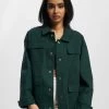 SIXTH JUNE Damen Übergangsjacke Cargo Pocket In Grün -Modegeschäft für Damen sixth june uebergangsjacke gruen 970647