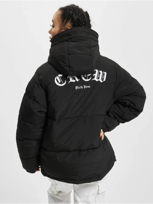 SIXTH JUNE Damen Winterjacke Down Winter In Schwarz 4 SIXTH JUNE Damen Winterjacke Down Winter In Schwarz – Bild 2