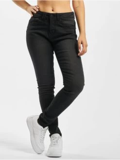 SUBLEVEL Damen Skinny Jeans Lea In Schwarz