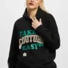Damen Hoody Take It Easy Oversized In Schwarz -Modegeschäft für Damen the couture club hoody schwarz 940741
