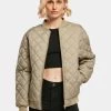 URBAN CLASSICS Damen Bomberjacke Ladies Oversized Diamond Quilted Bomber In Khaki 1 URBAN CLASSICS Damen Bomberjacke Ladies Oversized Diamond Quilted Bomber In Khaki -Modegeschäft für Damen urban classics bomberjacke khaki 914839