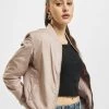 URBAN CLASSICS Damen Bomberjacke Light Bomber In Rosa
