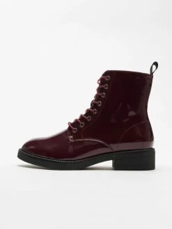 URBAN CLASSICS Damen Boots Lace In Rot