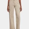 URBAN CLASSICS Damen Cargohose Ladies High Waist In Khaki