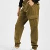 URBAN CLASSICS Damen Cargohose High Waist Cargo In Olive -Modegeschäft für Damen urban classics cargohose olive 752185