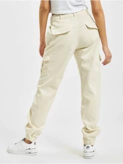 URBAN CLASSICS Damen Cargohose High Waist In Weiß 5 URBAN CLASSICS Damen Cargohose High Waist In Weiß -Modegeschäft für Damen urban classics cargohose weiss 821474 1