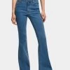 URBAN CLASSICS Damen High Waist Jeans Ladies Organic High Waist Flared In Blau 1 URBAN CLASSICS Damen High Waist Jeans Ladies Organic High Waist Flared In Blau -Modegeschäft für Damen urban classics high waist jeans blau 900993