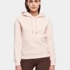 URBAN CLASSICS Damen Hoody Ladies Organic In Pink