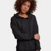 URBAN CLASSICS Damen Hoody Laced Up In Schwarz 2 URBAN CLASSICS Damen Hoody Laced Up In Schwarz -Modegeschäft für Damen urban classics hoody schwarz 400685