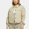 URBAN CLASSICS Damen Jeansjacken Ladies Oversized Colored In Beige 1 URBAN CLASSICS Damen Jeansjacken Ladies Oversized Colored In Beige -Modegeschäft für Damen urban classics jeansjacken beige 953169