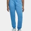 URBAN CLASSICS Damen Jogginghose Ladies Organic High Waist In Blau