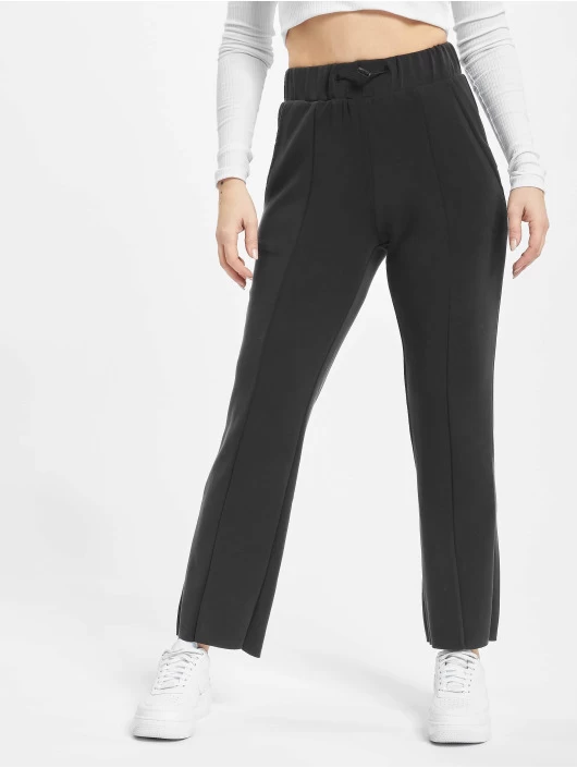 URBAN CLASSICS Damen Jogginghose Ladies Soft Interlock In Schwarz 3 URBAN CLASSICS Damen Jogginghose Ladies Soft Interlock In Schwarz