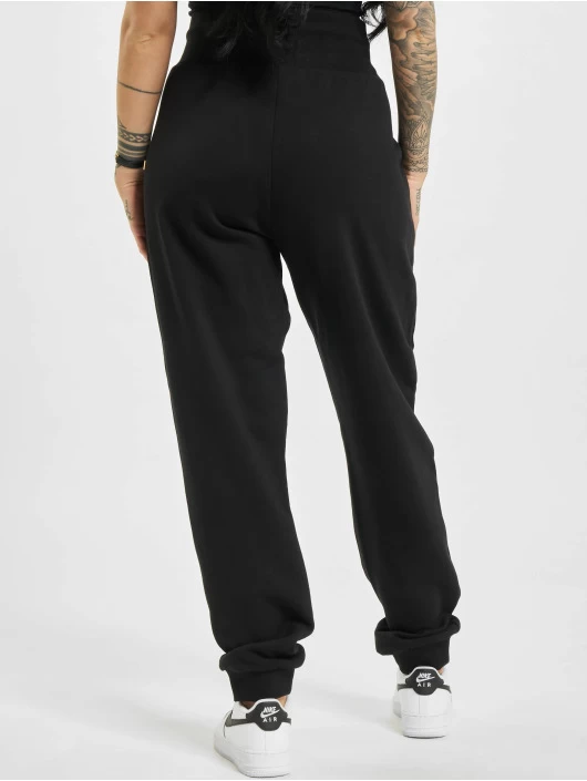 URBAN CLASSICS Damen Jogginghose Organic High Waist In Schwarz 4 URBAN CLASSICS Damen Jogginghose Organic High Waist In Schwarz – Bild 2