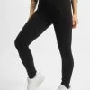 URBAN CLASSICS Damen Legging Interlock High Waist In Schwarz 2 URBAN CLASSICS Damen Legging Interlock High Waist In Schwarz -Modegeschäft für Damen urban classics legging schwarz 200915