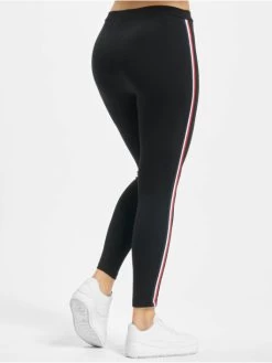 URBAN CLASSICS Damen Legging 3-Tone Tape In Schwarz 5 URBAN CLASSICS Damen Legging 3-Tone Tape In Schwarz -Modegeschäft für Damen urban classics legging schwarz 474577 1