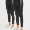 URBAN CLASSICS Damen Legging Ladies Synthetic Leather 2-Pack In Schwarz 1 URBAN CLASSICS Damen Legging Ladies Synthetic Leather 2-Pack In Schwarz -Modegeschäft für Damen urban classics legging schwarz 869180
