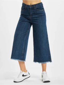 URBAN CLASSICS Damen Loose Fit Jeans Denim In Blau