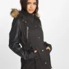 URBAN CLASSICS Damen Mantel Leather Imitation In Schwarz 1 URBAN CLASSICS Damen Mantel Leather Imitation In Schwarz -Modegeschäft für Damen urban classics mantel schwarz 201559