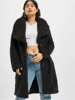 URBAN CLASSICS Damen Mantel Soft In Schwarz