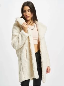 URBAN CLASSICS Damen Mantel Ladies Oversized In Weiß
