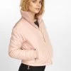 URBAN CLASSICS Damen Puffer Jacket Oversized High Neck In Rosa -Modegeschäft für Damen urban classics puffer jacket rosa 399914