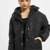 URBAN CLASSICS Damen Puffer Jacket Ladies Oversized Hooded In Schwarz -Modegeschäft für Damen urban classics puffer jacket schwarz 799571