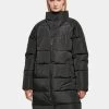 URBAN CLASSICS Damen Puffer Jacket Ladies High Neck In Schwarz -Modegeschäft für Damen urban classics puffer jacket schwarz 917668