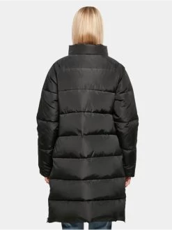 URBAN CLASSICS Damen Puffer Jacket Ladies High Neck In Schwarz -Modegeschäft für Damen urban classics puffer jacket schwarz 917668 1