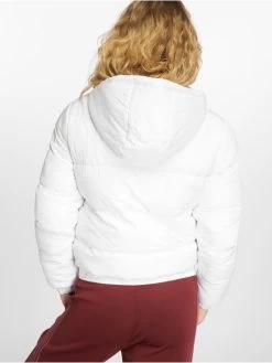 URBAN CLASSICS Damen Puffer Jacket Hooded Puffer In Weiß 5 URBAN CLASSICS Damen Puffer Jacket Hooded Puffer In Weiß -Modegeschäft für Damen urban classics puffer jacket weiss 399894 1