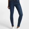 URBAN CLASSICS Damen Skinny Jeans Skinny Denim In Blau -Modegeschäft für Damen urban classics skinny jeans blau 399766