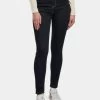 URBAN CLASSICS Damen Skinny Jeans Ladies Organic High Waist In Blau 1 URBAN CLASSICS Damen Skinny Jeans Ladies Organic High Waist In Blau -Modegeschäft für Damen urban classics skinny jeans blau 917114