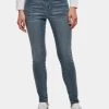 URBAN CLASSICS Damen Skinny Jeans Ladies Mid Waist In Blau 2 URBAN CLASSICS Damen Skinny Jeans Ladies Mid Waist In Blau -Modegeschäft für Damen urban classics skinny jeans blau 917123