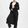 URBAN CLASSICS Damen Strickjacke Hooded Feather In Schwarz 1 URBAN CLASSICS Damen Strickjacke Hooded Feather In Schwarz -Modegeschäft für Damen urban classics strickjacke schwarz 399852