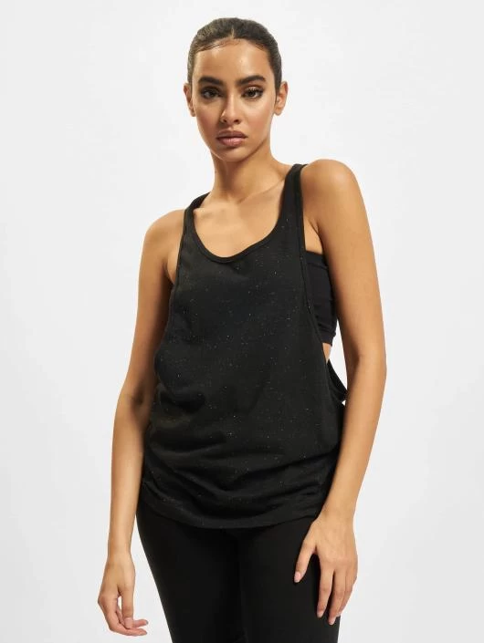 URBAN CLASSICS Damen Tank Tops Multicolor Naps In Schwarz 3 URBAN CLASSICS Damen Tank Tops Multicolor Naps In Schwarz