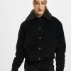 URBAN CLASSICS Damen Übergangsjacke Ladies Oversized Corduroy Sherpa In Schwarz -Modegeschäft für Damen urban classics uebergangsjacke schwarz 799513