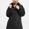 URBAN CLASSICS Damen Winterjacke Ladies Long Oversized Pull Over In Schwarz -Modegeschäft für Damen urban classics winterjacke schwarz 800343