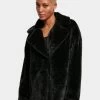 URBAN CLASSICS Damen Winterjacke Ladies Lapel Teddy In Schwarz 1 URBAN CLASSICS Damen Winterjacke Ladies Lapel Teddy In Schwarz -Modegeschäft für Damen urban classics winterjacke schwarz 917666