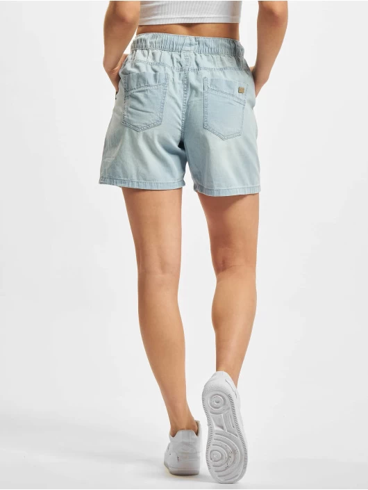 Damen Shorts Authentic In Blau 4 Damen Shorts Authentic In Blau – Bild 2