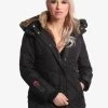 Damen Winterjacke Signz Tokyo In Schwarz -Modegeschäft für Damen yakuza winterjacke schwarz 840399